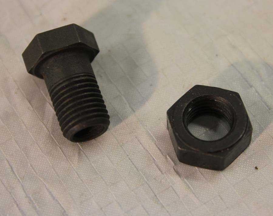 4165-28 brake cable sleeve and nut (1928-40)